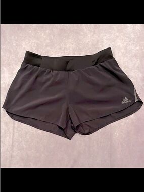 Adidas climalite running shorts with lining size small